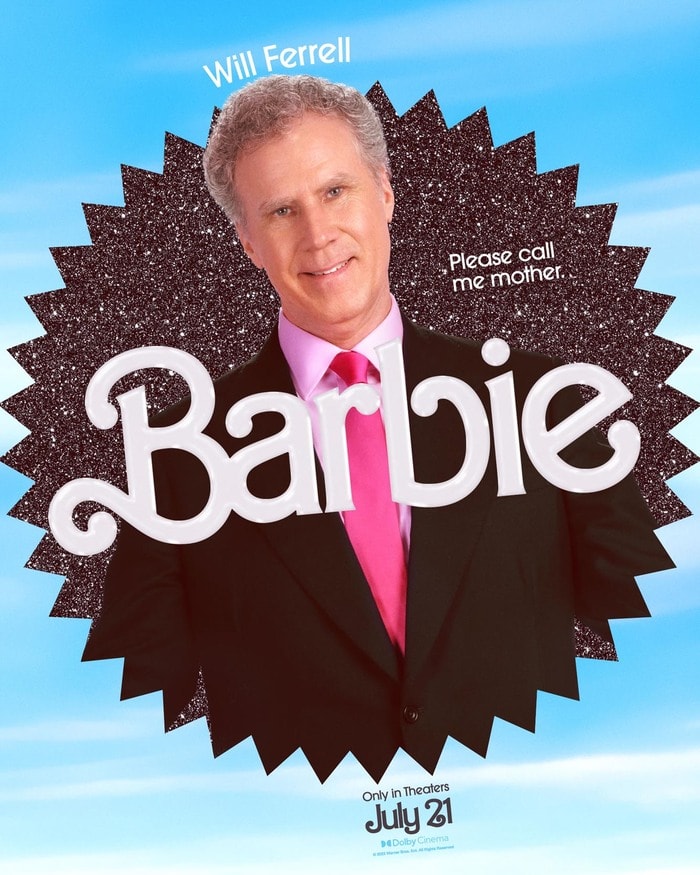 Barbie Movie Posters Characters - Will Ferrell Mother
