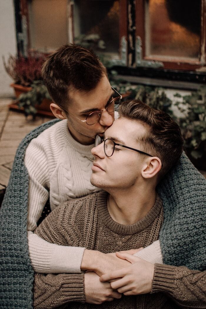 Attachment Styles- Gay Couple Sharing a Tender Moment