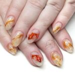 May Nail Design Ideas - Clear Koi Fish Nails