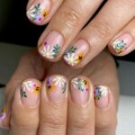 May Nail Design Ideas - floral tips
