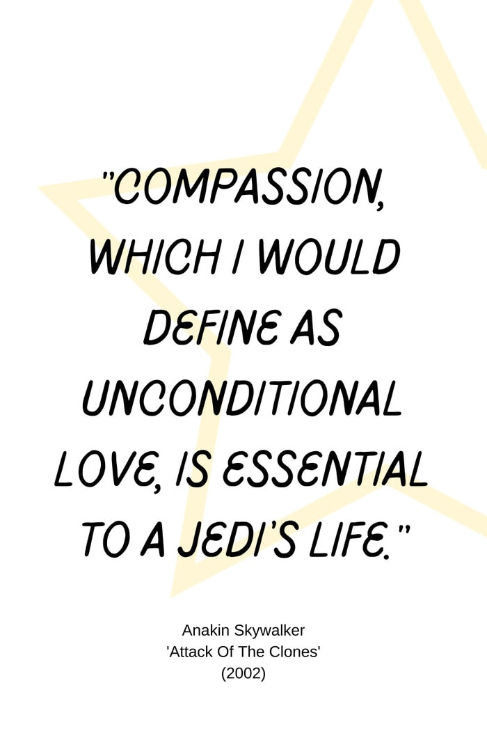 Star Wars Quotes - unconditional love