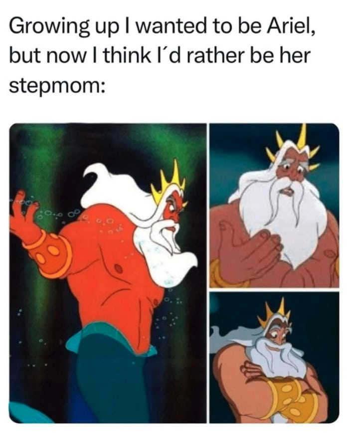 Disney Memes - Ariel or stepmom