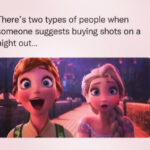 Disney Memes - two types of people Frozen