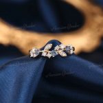 Non Traditional Engagement Rings - Alexandrite Floral Engagement Ring