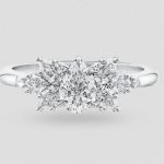 Non Traditional Engagement Rings - Harry Winston Pear-Shaped Cluster Engagement Ring