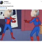 Met Gala 2023 Memes Tweets Reactions - spiderman doja cat vs jared leto