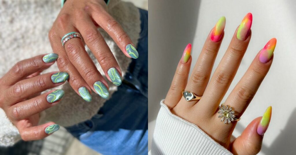 7. "Summer nail trends for women in their 40s" - wide 1