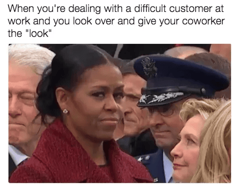 Working In Retail Memes - the look