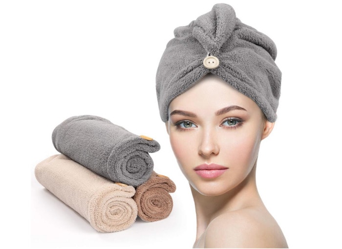 humidity hair tips - microfiber towel