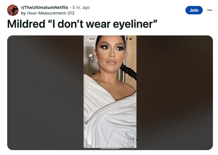 the ultimatum queer love twitter reactions - eyeliner