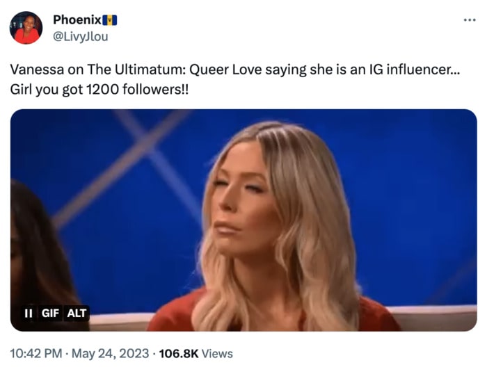 the ultimatum queer love twitter reactions - not an influencer