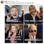 Trump indictment twitter reactions memes - clinton obama biden