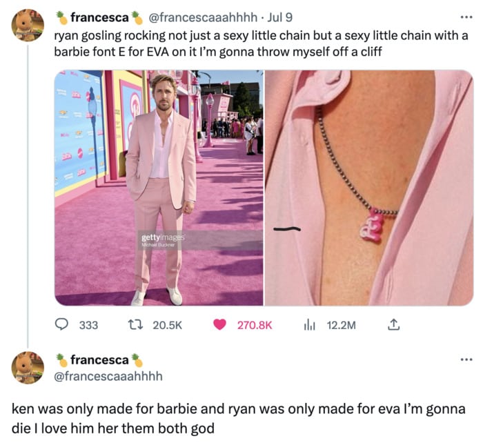Best Ryan Gosling Barbie Memes - Ken Eva Mendes Red Carpet
