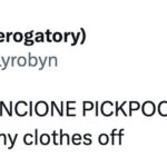 attenzione pickpocket tiktok memes tweets - taking off clothes