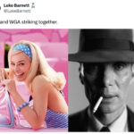 barbenheimer memes - SAG and WGA