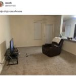 Barbie Movie Memes Tweets - empty living room