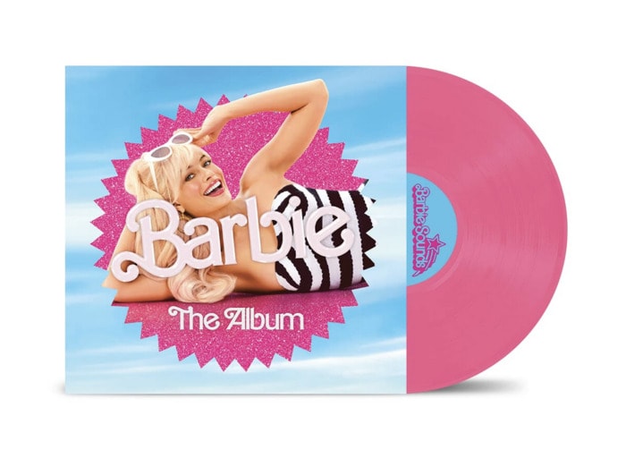 barbie movie merch - barbie vinyl album