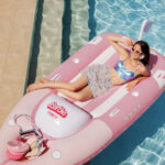 barbie movie merch - speed boat pool float