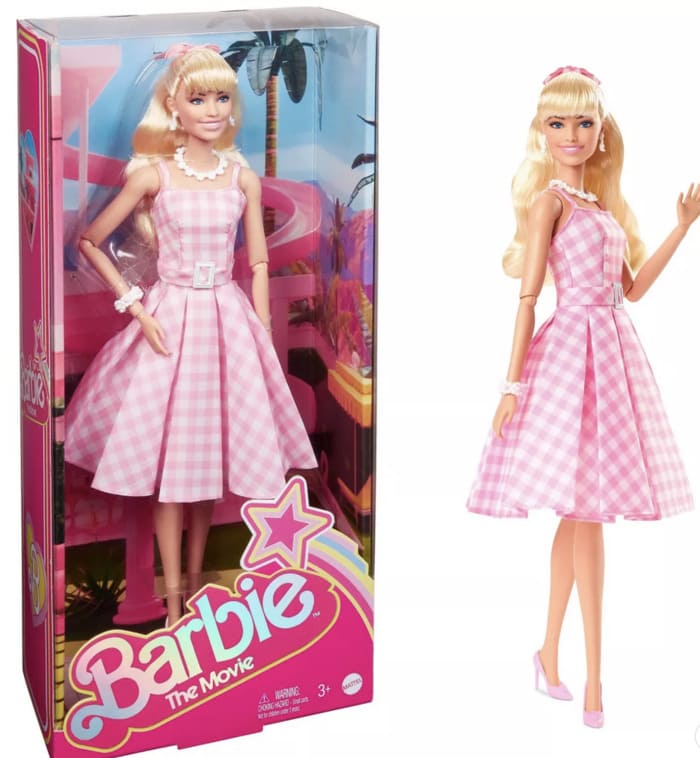 barbie movie merch - doll dress collectible