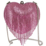 barbie movie merch - sparkly heart purse