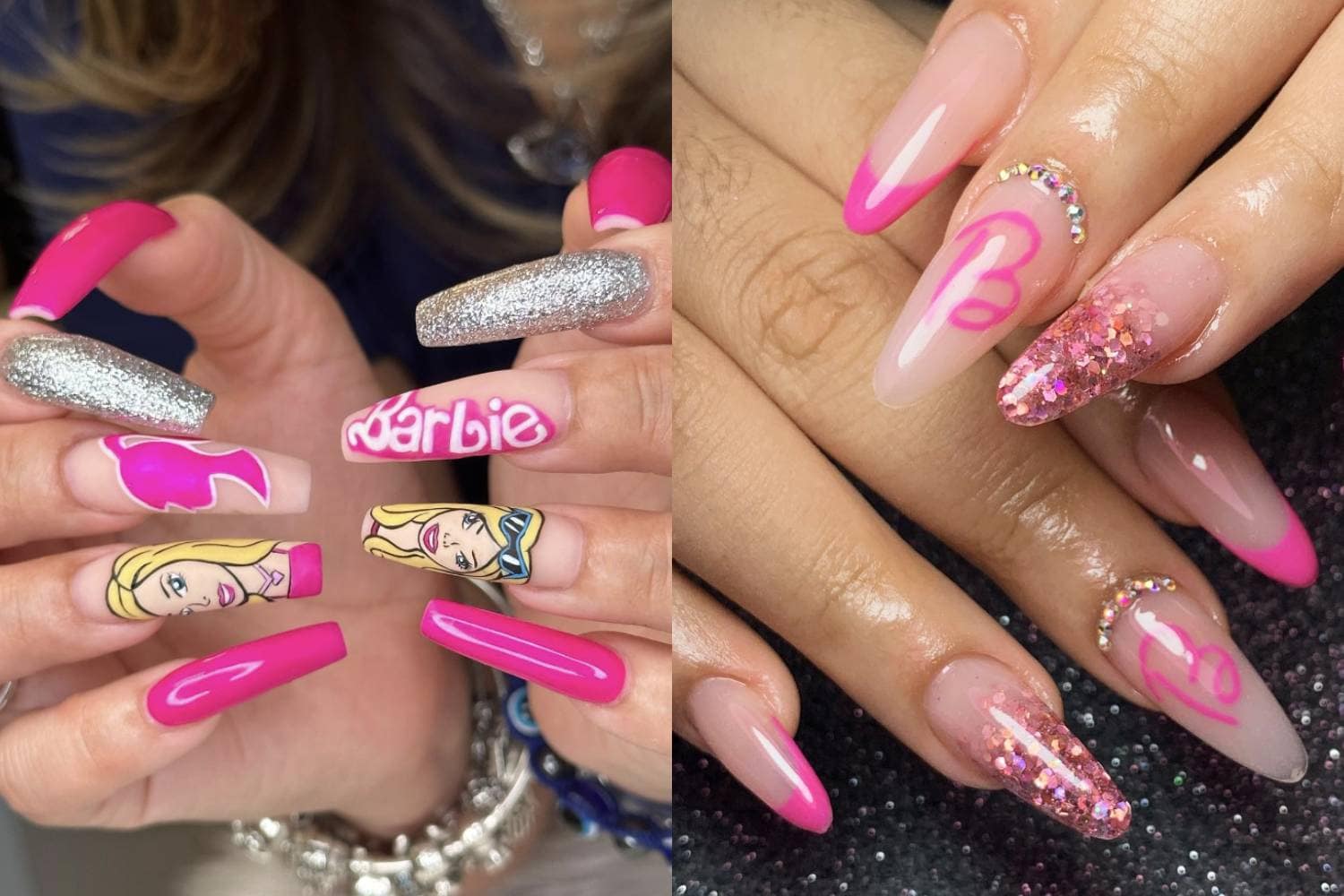 Barbie Nail Decals | Best Waterslide Nail Decals | Nail & Bail