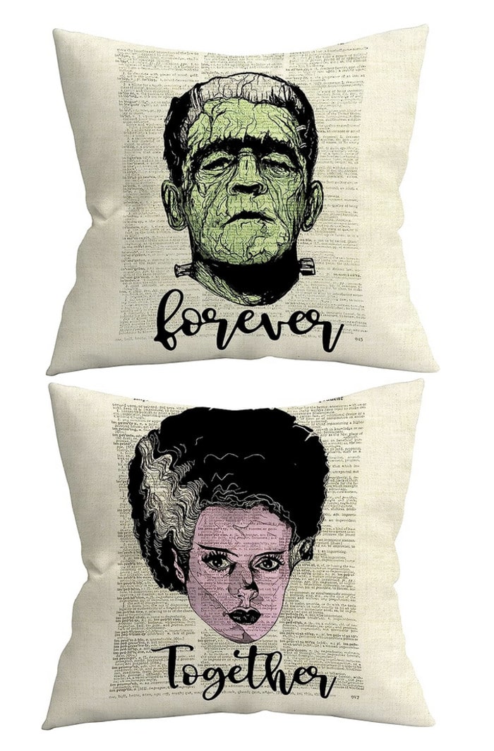 best halloween decor on amazon 2023 - Frankenstein Pillows