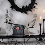 Best Target Halloween Decorations 2023 - animated skeleton seesaw prop