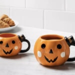 best target halloween decorations 2023 - pumpkin mugs