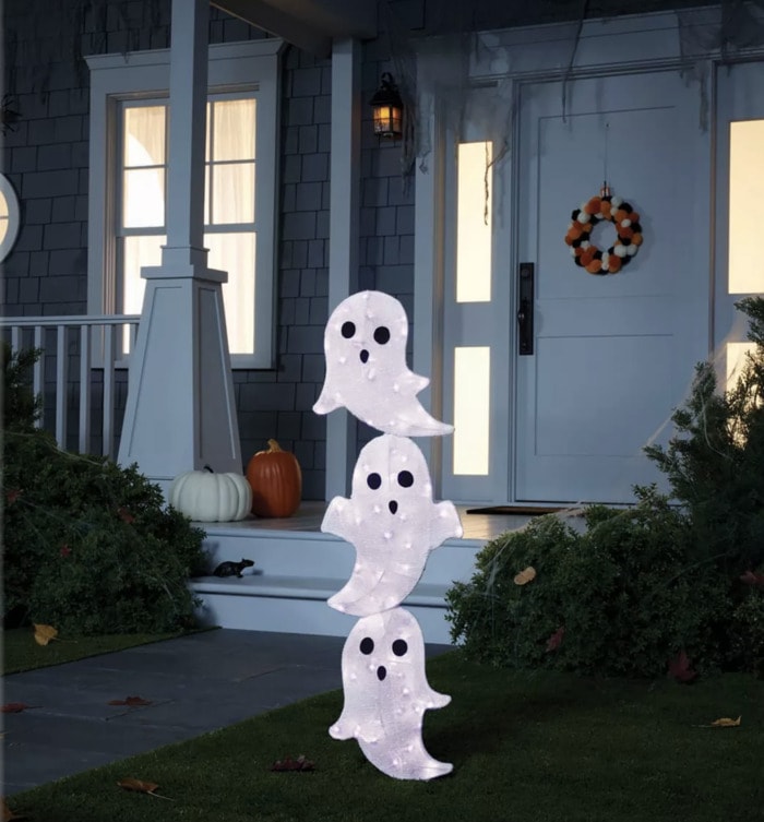 Best Target Halloween Decorations 2023 - LED stacked ghosts light