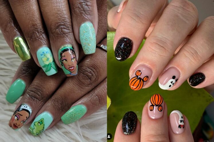 These Disney Nail Designs Have Us Craving A Trip To Disneyland (And Dole Whip)