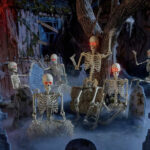 Home Depot Halloween 2023 - six piece skeleton set