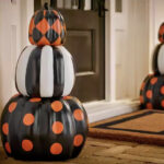 Home Depot Halloween 2023 - 3 piece stackable pumpkin set