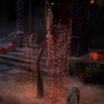 Home Depot Halloween 2023 - glowing willow tree