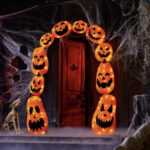 Home Depot Halloween 2023 - pumpkin archway