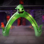 Home Depot Halloween 2023 - giant inflatable oogie boogie archway