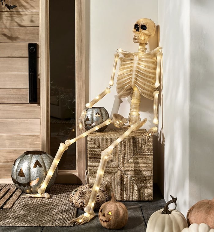Pottery Barn Halloween 2023 - Light Up Mr. Bones