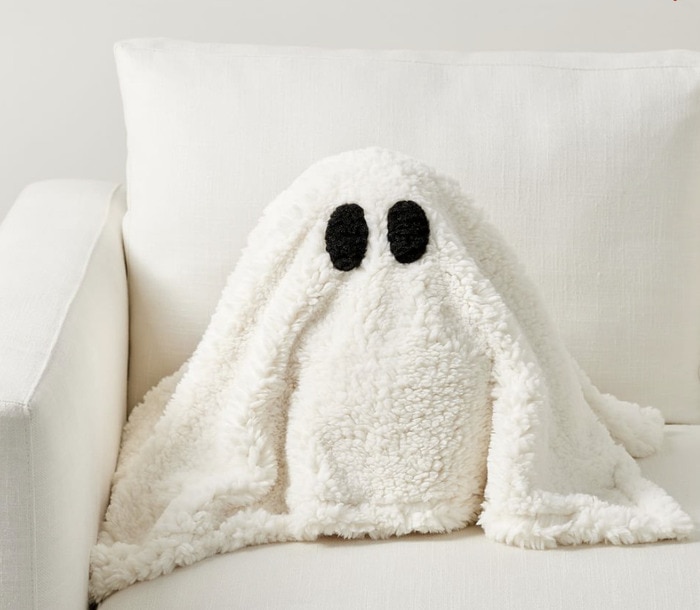 Pottery Barn Halloween 2023 - Gus the Ghost Pillow