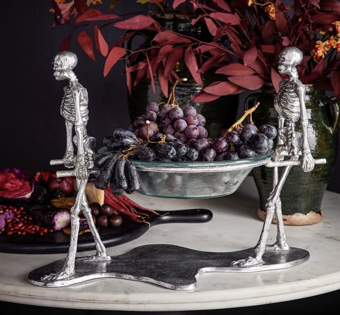 Pottery Barn Halloween 2023 - Skeleton Serving Bowl