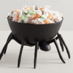 Pottery Barn Halloween 2023 - Trick or Treat Spider Metal Candy Bowl