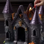 Bath Body Works Halloween 2023 - Haunted House Luminary candle holder