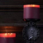 Bath Body Works Halloween 2023 - Holographic Portrait Frame candle holder