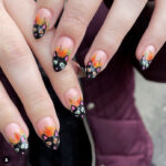 september nail designs - autumn kitty nails