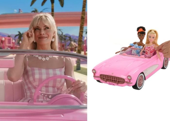 barbie the movie dolls - barbie convertible 