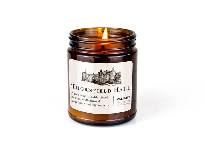 Dark Academia Decor Ideas - Thornfield Hall Candle
