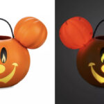 disney halloween merch 2023 - Mickey Mouse Halloween Pumpkin Light-Up Treat Bucket