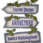 Haunted Mansion Merch 2023 - The Haunted Mansion Graveyard Sign