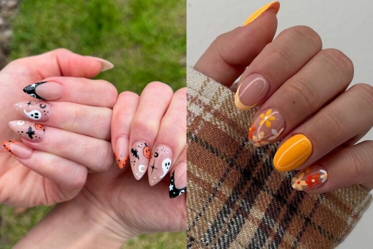 These Fabulous October Nail Designs Aren’t (Just) Halloween Themed