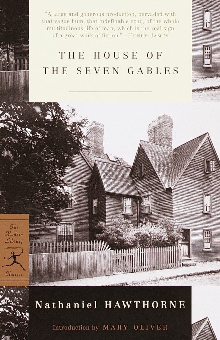 Horror Books - The House of the Seven Gables by Nathaniel Hawthorne (1851)