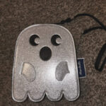 Marshalls Halloween Handbags - Silver Spooky Ghost Purse