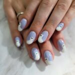 Simple Fall Nails - Ghostly Tips